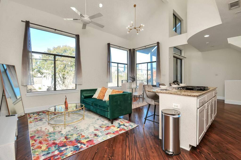 3Br/3.5Ba Three Story East Downtown Townhouse With View Villa Houston Eksteriør bilde