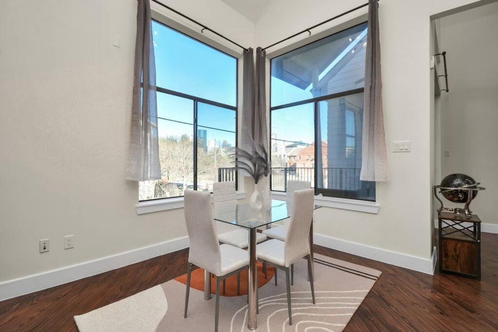 3Br/3.5Ba Three Story East Downtown Townhouse With View Villa Houston Eksteriør bilde